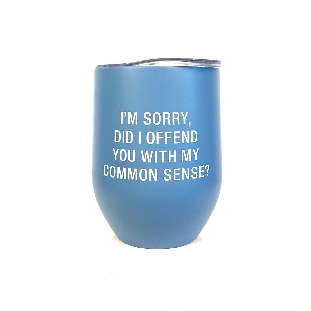 New Stainless Steel Insulated Wine Tumbler - 12 oz.